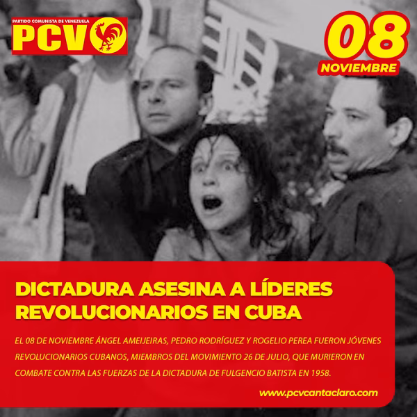Dictadura de Fulgencio Batista asesina a líderes revolucionarios