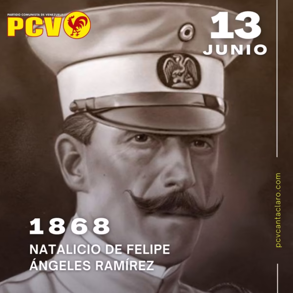 Felipe de Jesús Ángeles Ramírez, conocido como Felipe Ángeles, fue un artillero mexicano y héroe popular de la Revolución mexicana que colaboró con el presidente Francisco I. Madero y con el general Francisco Villa.  Nació el 13 de Junio de 1868.

Fue un militar destacado, con ideas revolucionarias a temprana edad sirvió a los intereses del ejército revolucionario combatiendo y luchando a favor de la causa independentista.