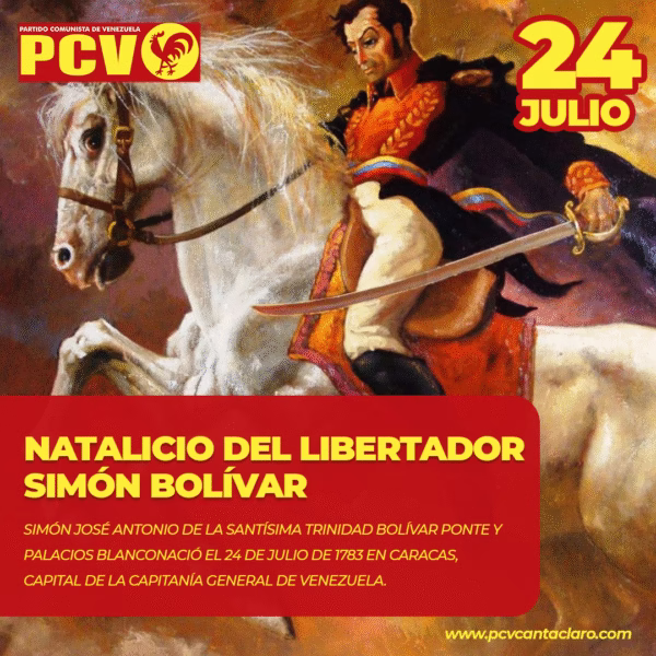 Simón José Antonio de la Santísima Trinidad Bolívar Ponte y Palacios Blanco, también conocido como El Libertador, fue un militar, estratega y político venezolano, ​ líder fundamental de la independencia de Venezuela, Colombia, Ecuador, Bolivia y Panamá.