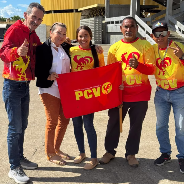 Dirigentes del partido comunista de Venezuela respaldan a candidatos del GPPSB del estado Bolívar