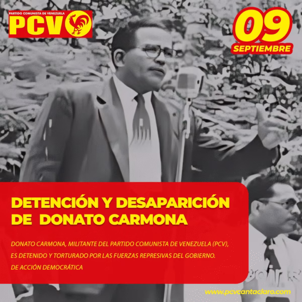 Detención y tortura al camarada Donato Carmona (1965)