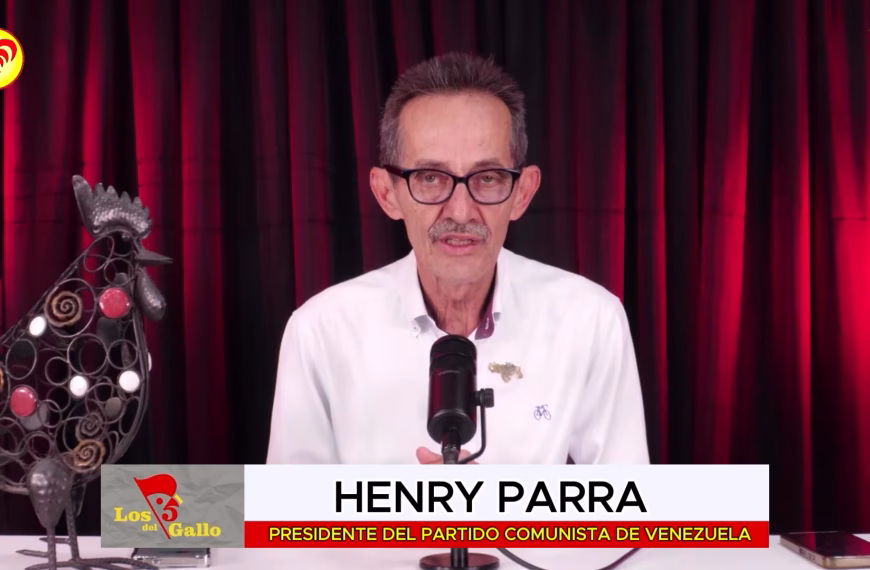 Comunicado del Partido Comunista de Venezuela